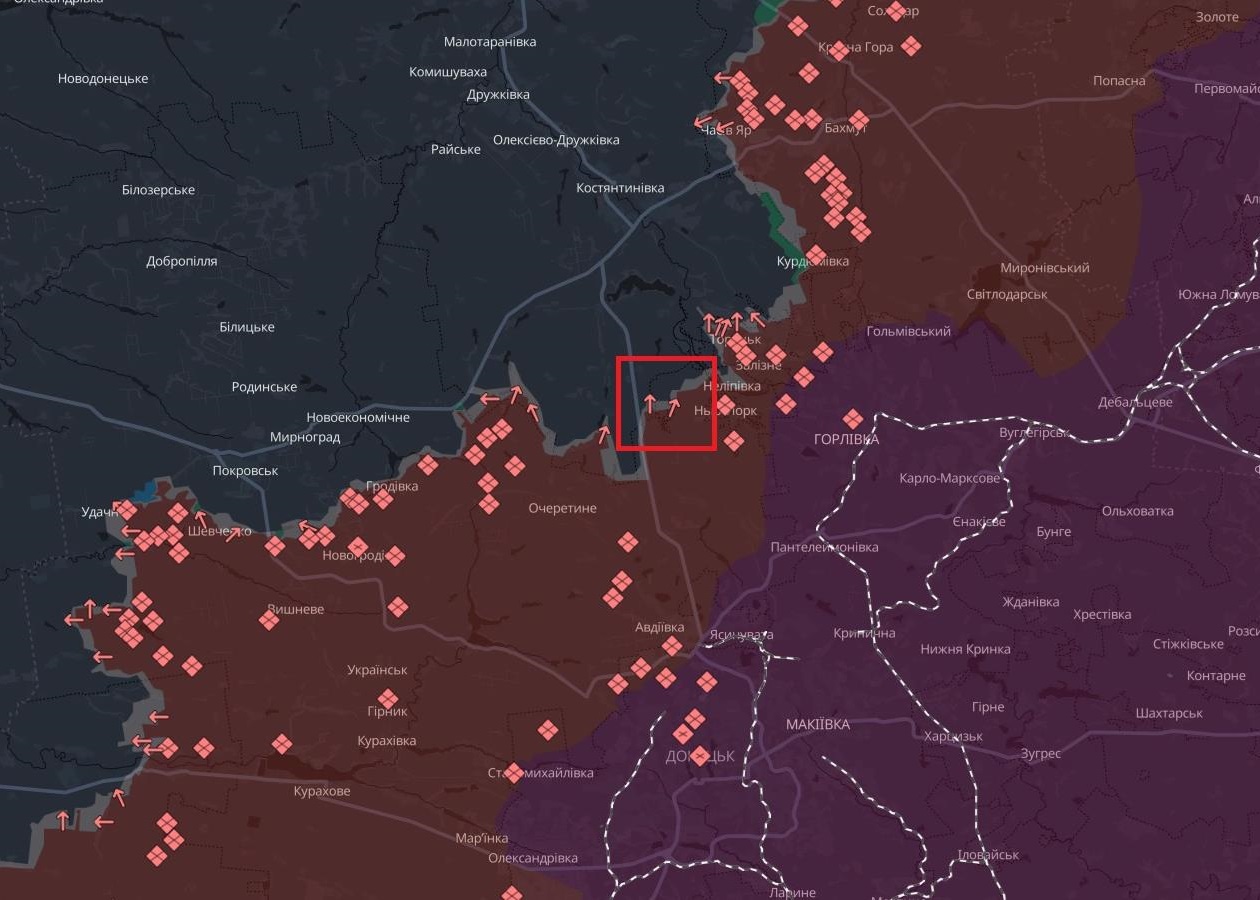 РФ окупувала ще одне селище на Донбасі - DeepState