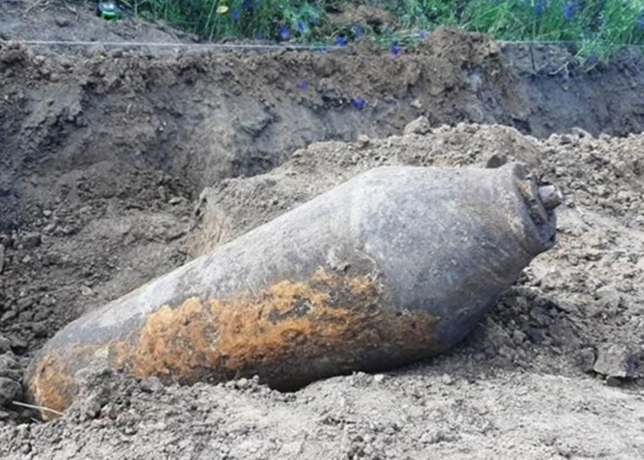 В Естонії поблизу кордону з РФ виявили 250-кг авіабомбу