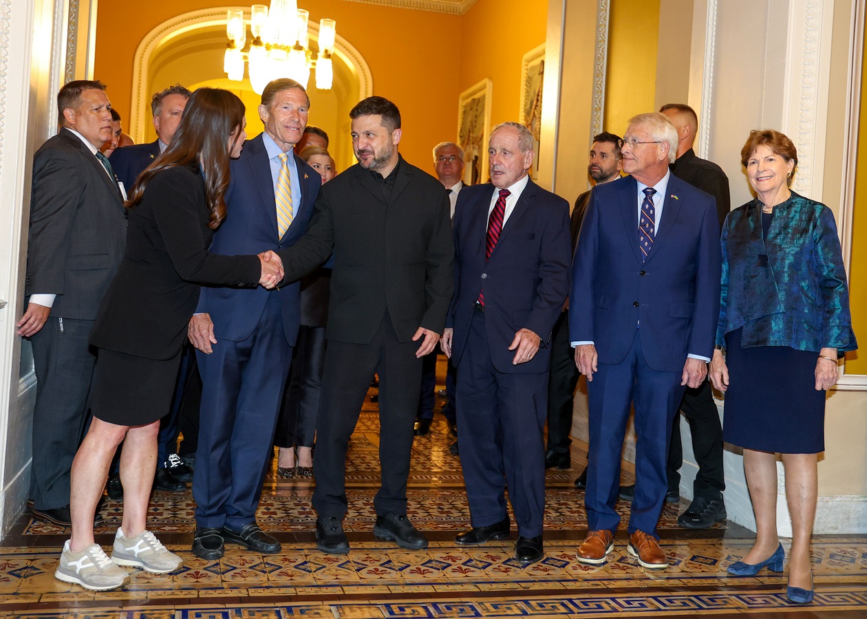 Зеленський зустрівся з сенаторами США