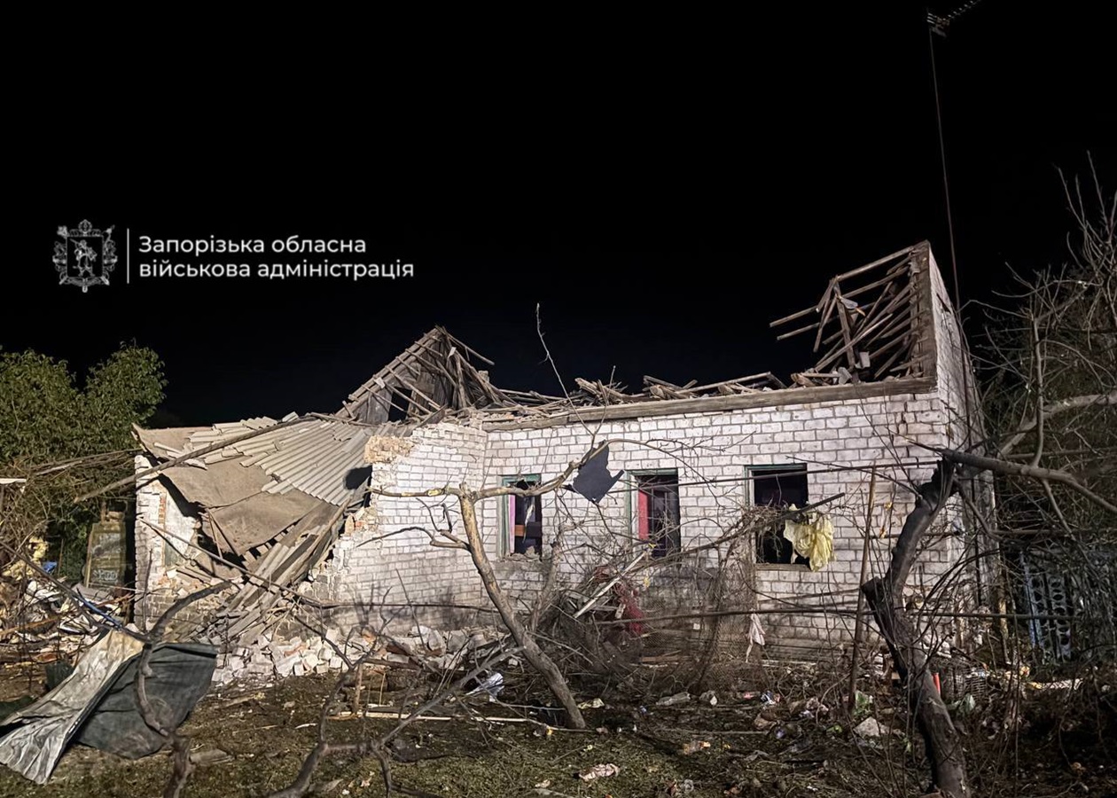 Росіяни вдарили по приватному сектору Запоріжжя