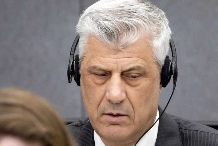 Експрезидента Косова Тачі засудили до 25 років ув’язнення за воєнні злочини